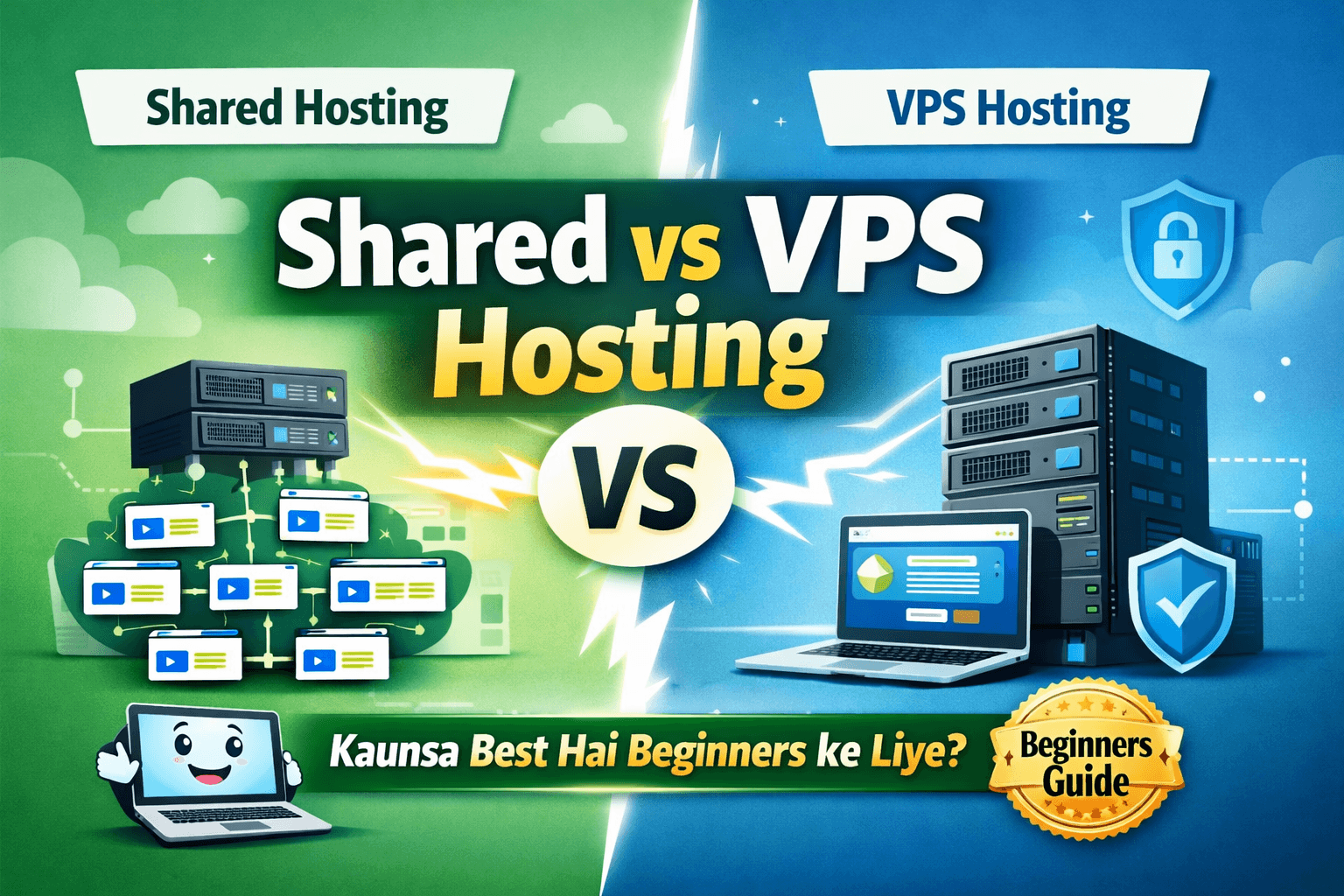 Shared Hosting vs VPS Hosting